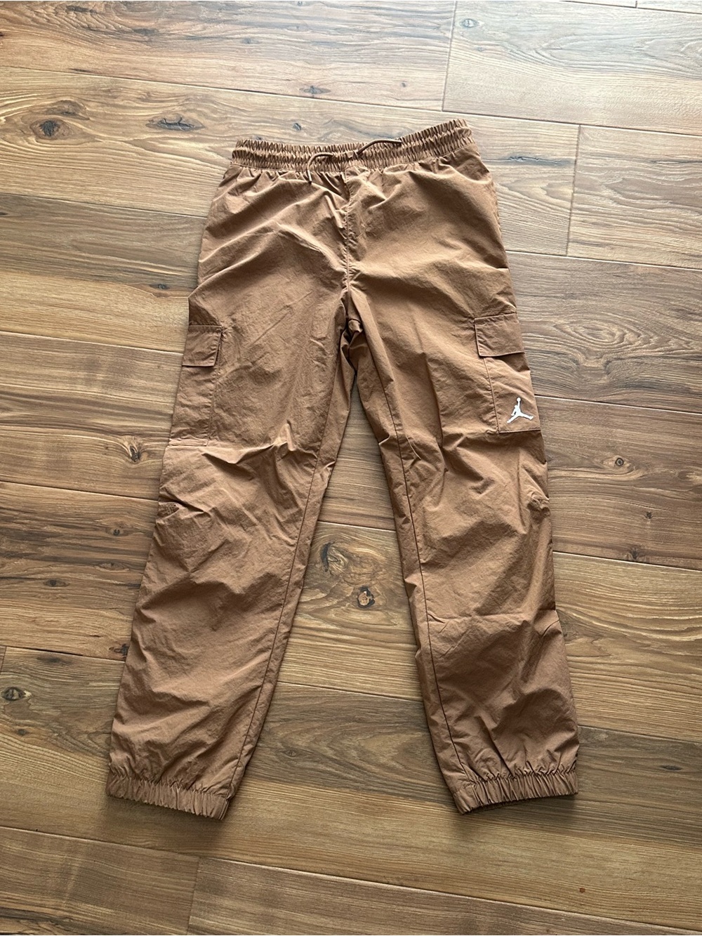Jordan Boys Tan Brown Cargo Joggers